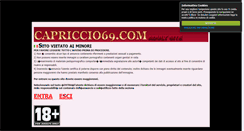 Desktop Screenshot of capriccio69.com